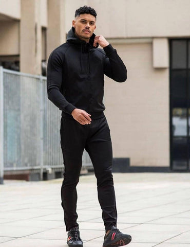 Men'S Tracksuit 2 Piece Hoodie Sweatsuit Sets Casual Jogging Athletic Suits