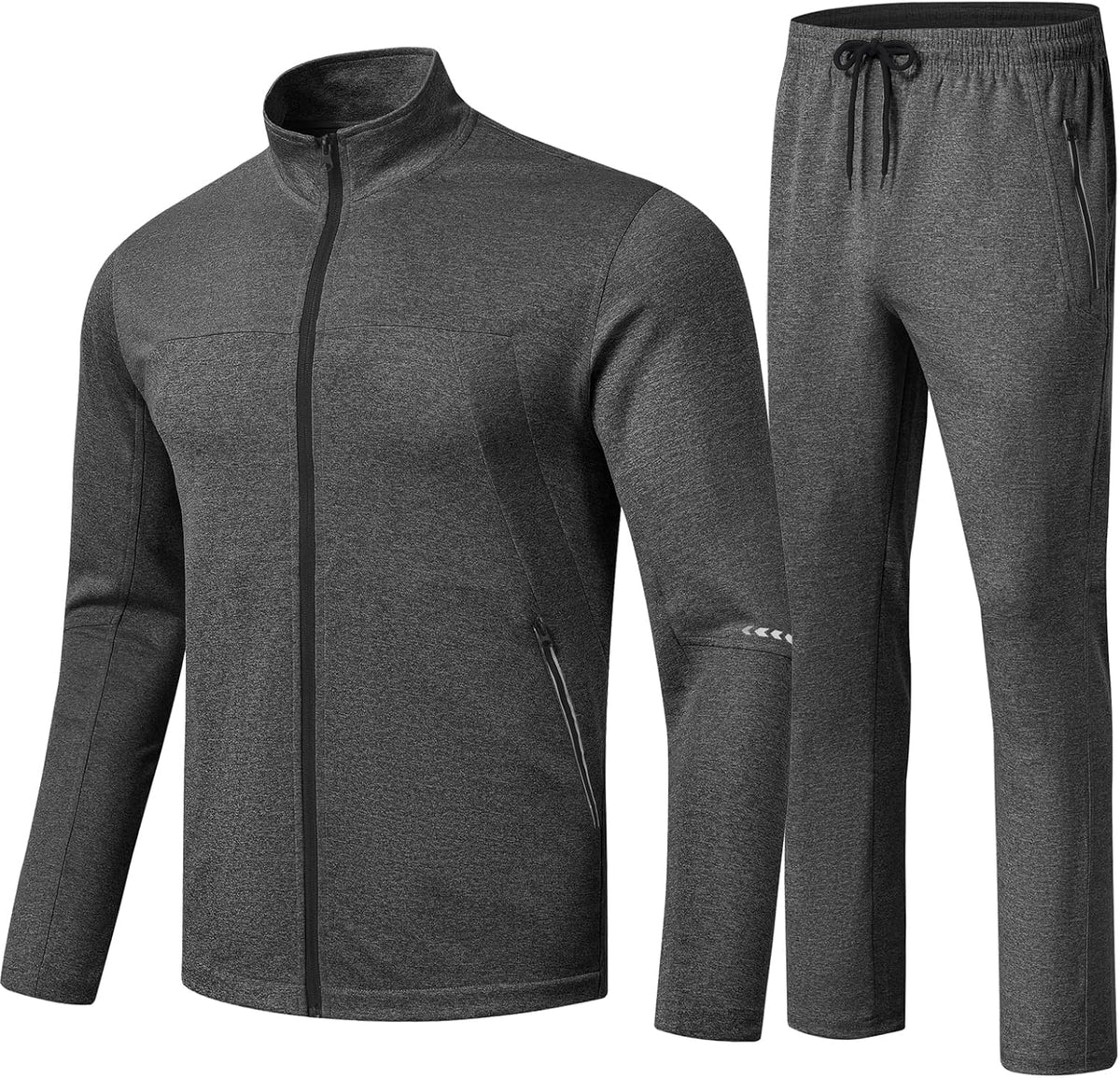 Men'S Tracksuits Sets Outfits 2 Pieces Jogging Suits Athletic Warm up Sweatsuit