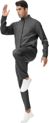 Men'S Tracksuits Sets Outfits 2 Pieces Jogging Suits Athletic Warm up Sweatsuit