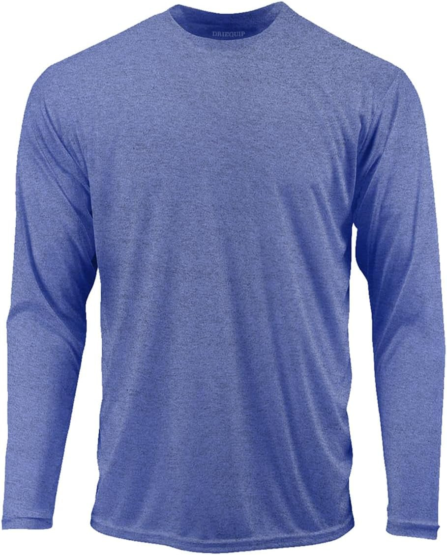 DRI-EQUIP Long Sleeve Moisture Wicking Athletic Shirts