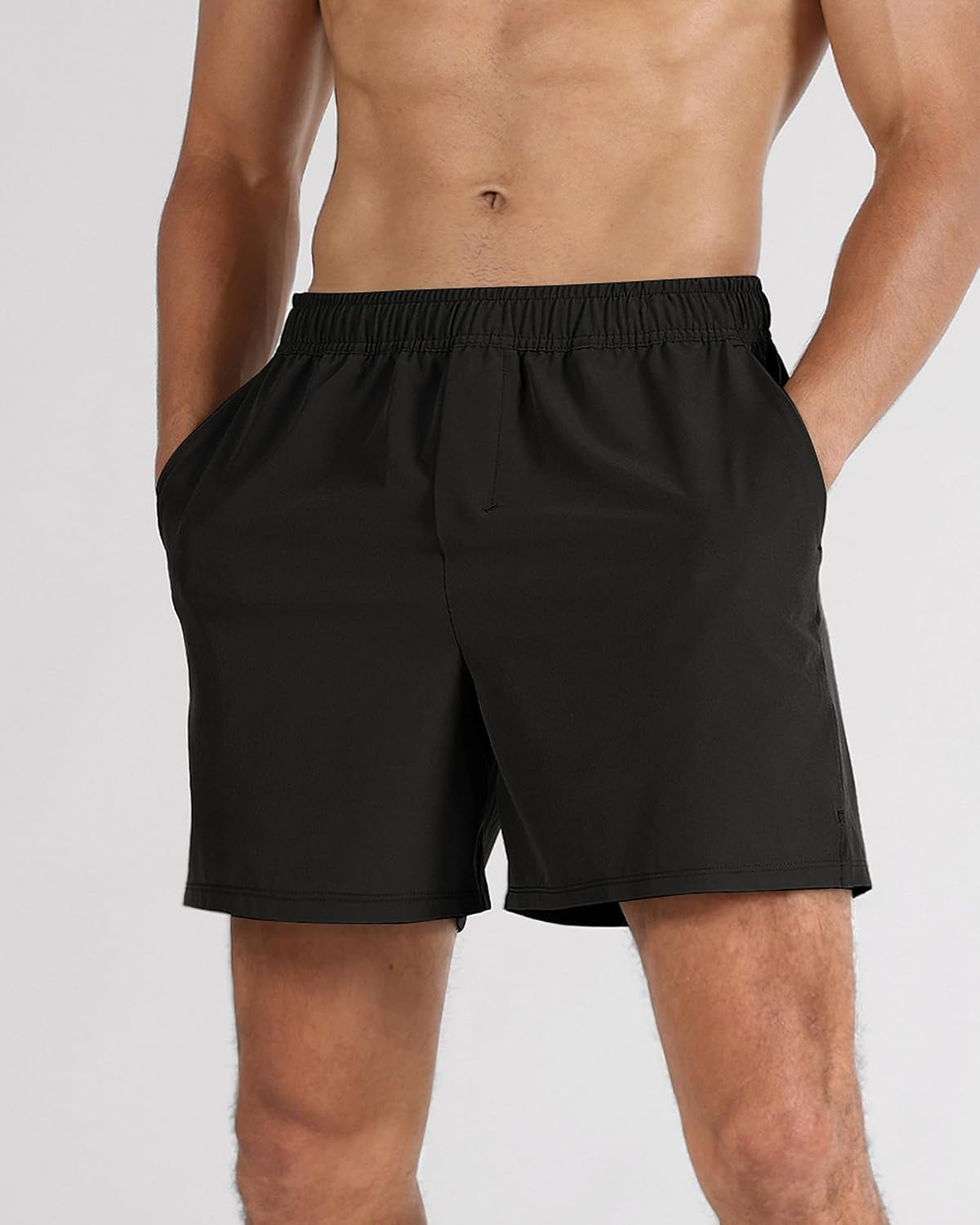 Men'S 2 Pack Athletic Shorts with Pockets 5" / 7" Inseam Quick Dry Lightweight Workout Gym Running Shorts