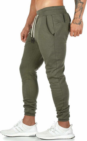 Men'S Gym Pants Workout Running Athletic Joggers Slim Fit Sport Track Pants with Zipper Pockets