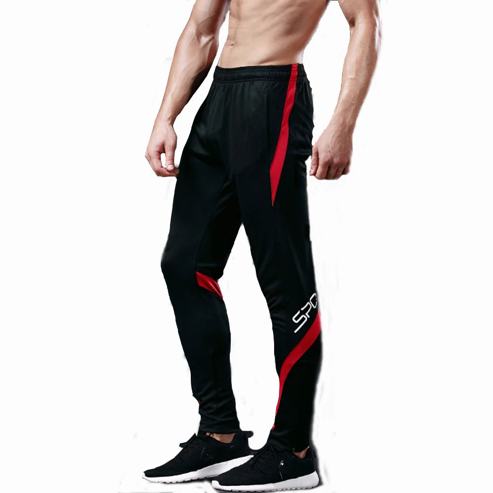 New Arrival Running Pants Men Profession Sports Leggings Running Gym Fitness Pants Zipper Soccer Training Pants Running Kids XXS