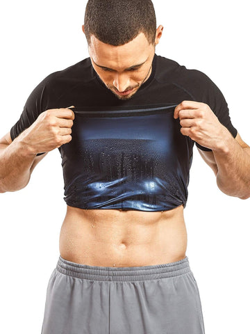 Men'S Athletic Tee, Short Sleeve Compression T-Shirt, Performance Baselayer Workout Shirt